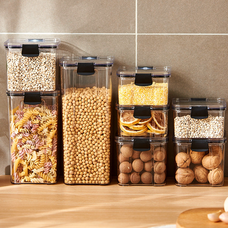 Lebensmittelechte Kunststoff-Vorratsdose für Snacks und Aufbewahrung
